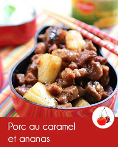 Porc au caramel et ananas