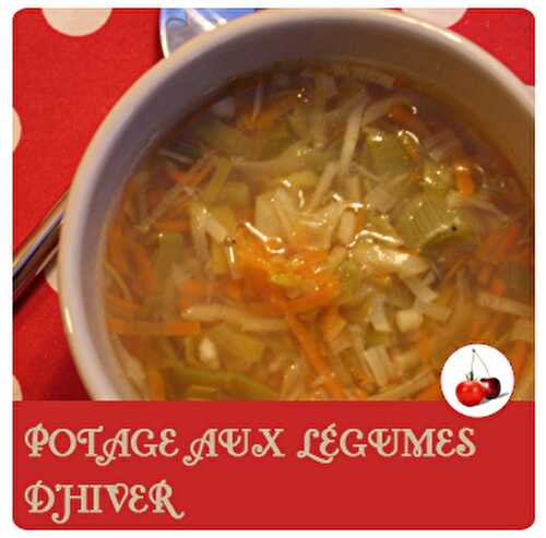 Potage aux légumes d'hiver | Une recette