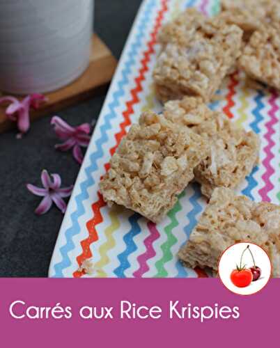 Recette Carrés aux Rice Krispies | Rice Krispies Treats