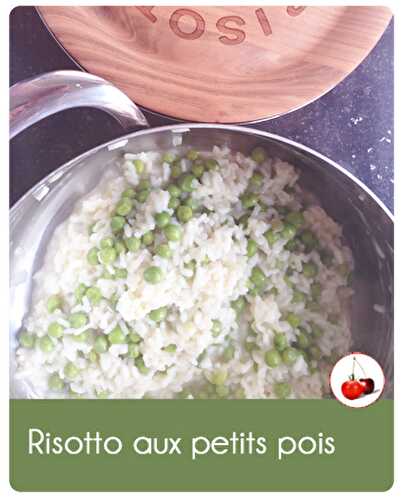 Risotto aux petites pois | Une recette végétarienne |