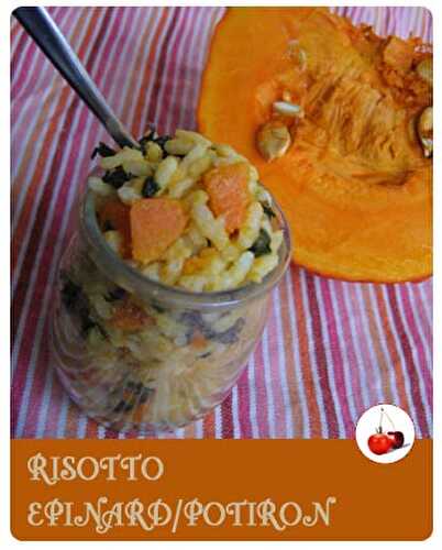 RISOTTO EPINARD/POTIRON