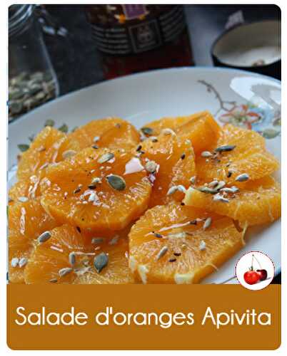 Salade d'oranges Apivita