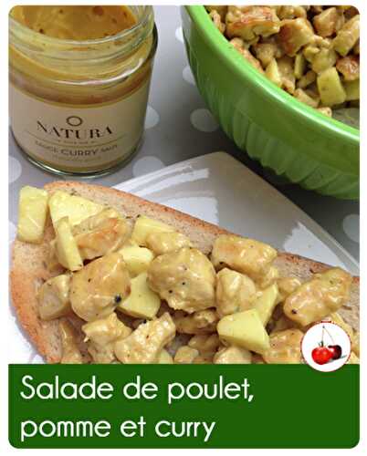 Salade de poulet, pomme et curry | Une recette