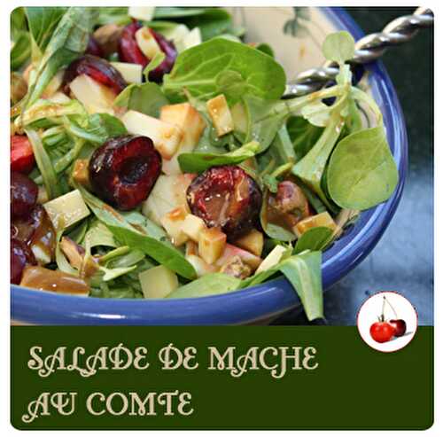 Salade mâché au Comté | une recette