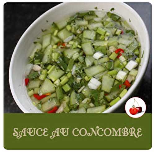 SAUCE AU CONCOMBRE