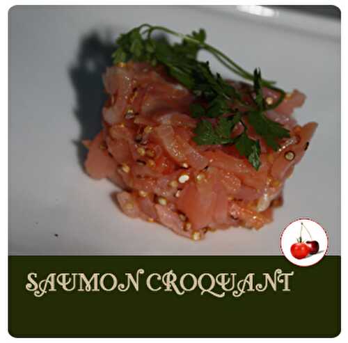 SAUMON CROQUANT