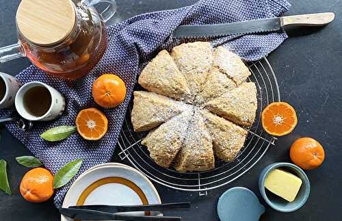 Scones à l'orange | Une recette facile et rapide