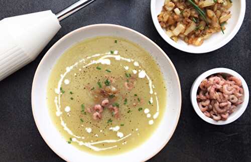 Soupe chicons et crevettes | Une recette belge