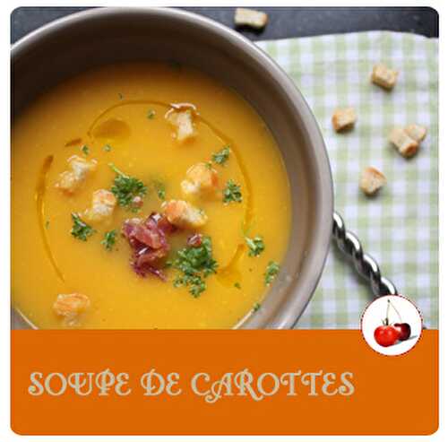 Soupe de carottes