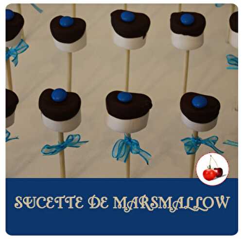 SUCETTE DE MASHMALLOW