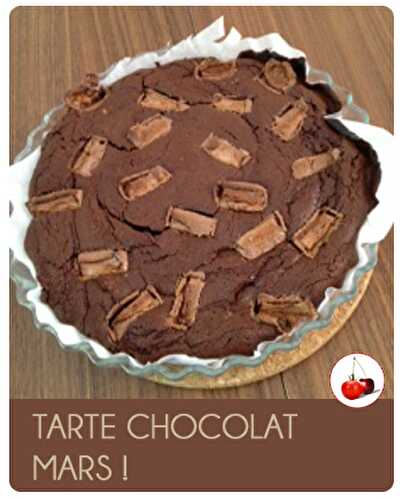 Tarte chocolat - mars! de Véro