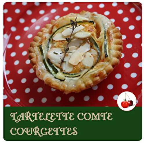 TARTELETTE COMTE COURGETTES