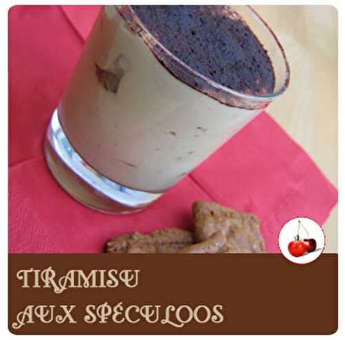 TIRAMISU AUX SPÉCULOOS