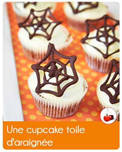 Un cupcake toile d'araignée | Une recette pour Halloween |Tomate-Cerise