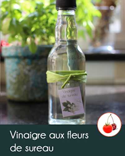 Vinaigre aux fleurs de sureau | Une recette de printemps