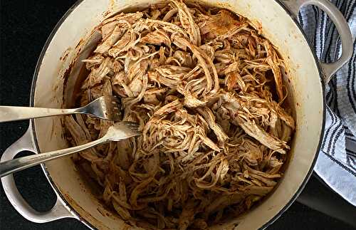 Dinde effilochée cuite à basse température | Pulled Turkey