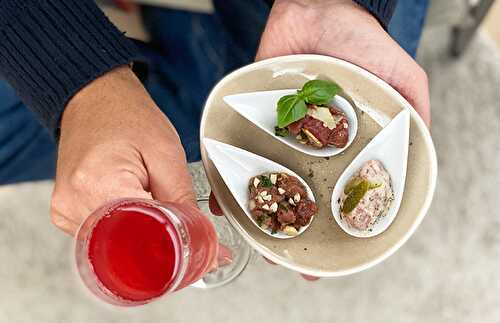 3 bouchées de tartare de bœuf parfumées | Recette apéro