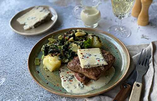 Steak blanc bleu belge au bleu de chez nous