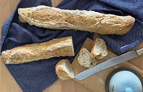 Baguette au levain de seigle