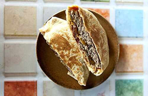 Tortilla wrap burger | Une recette expresse qui fait le buzzz