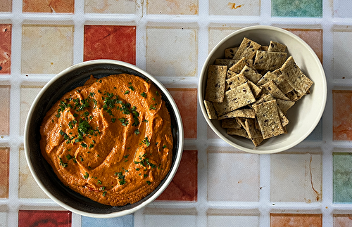 Crème de feta et poivron | Dips apéro