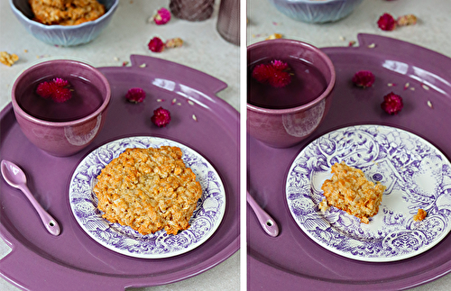 Biscuits aux flocons d’avoine sans œuf 