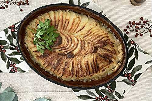 Gratin dauphinois au fromage ma recette tradition 