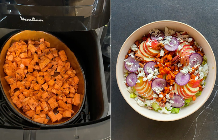 Comment cuisiner la patate douce ? Au four ou à l'Airfryer ?