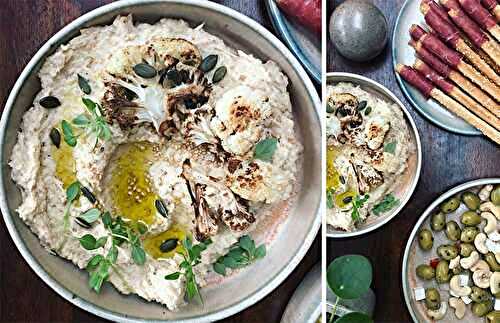 Houmous de chou-fleur grillé | Une recette apéritive