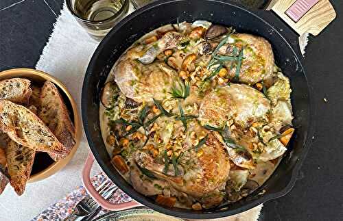 Comment cuisiner une pintade d’automne en une seule poêle ?