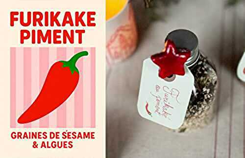 Comment faire un furikake maison ? Condiment japonais aux sésames et algues