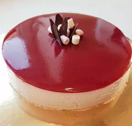 Bavarois à la fraise