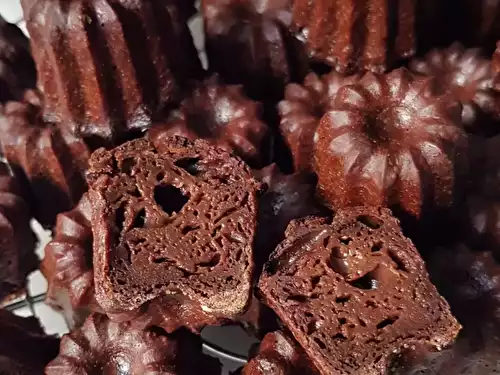Cannelés au chocolat