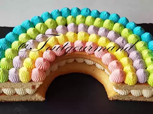 Color cake