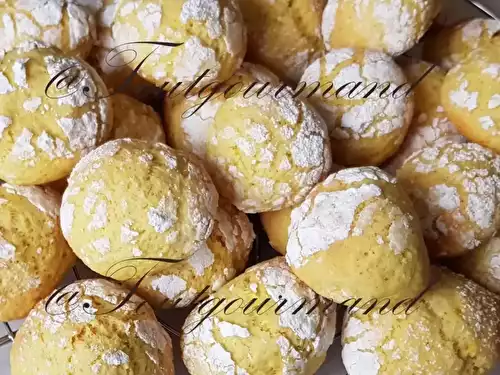 Craquelés au citron (Crinkles lemon)