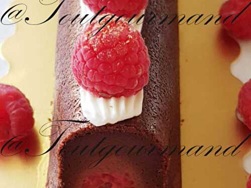 Fondant chocolat et framboises