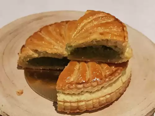 Galette des rois à la pistache