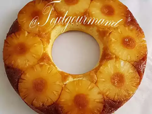 Gâteau renversé à l'ananas