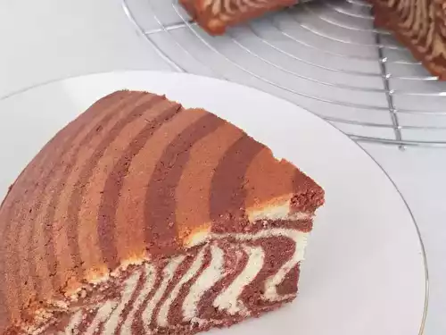 Gâteau Zèbre