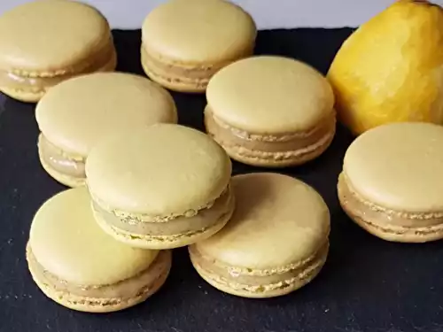 Macarons citron et verveine