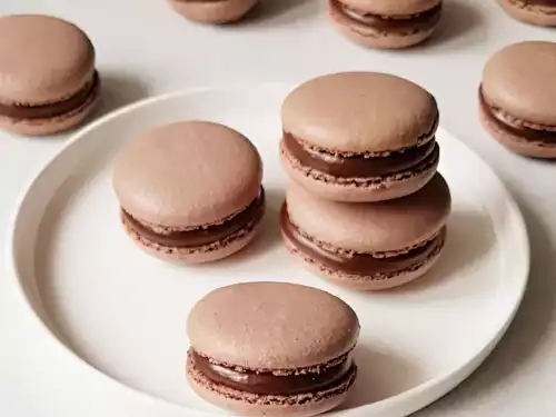 Macarons tout choco