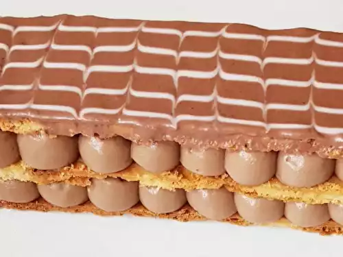 Mille-feuille au chocolat