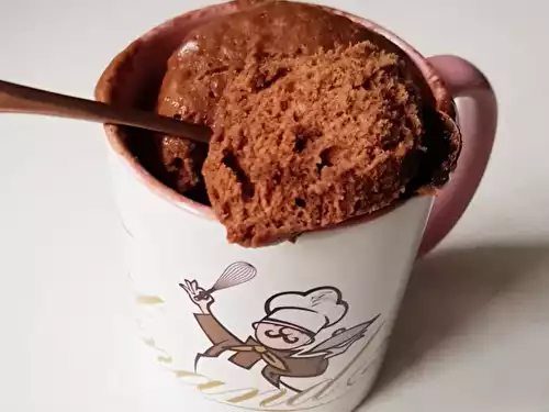 Mug cake au chocolat