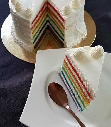 Rainbow cake