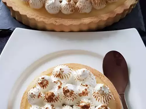 Tarte au citron meringuée