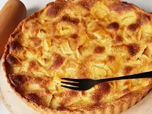 Tarte normande aux pommes