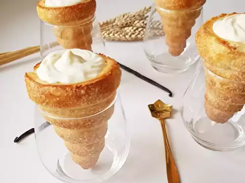 Cornets à la crème