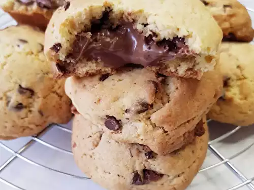 Cookies fourrés au Nutella