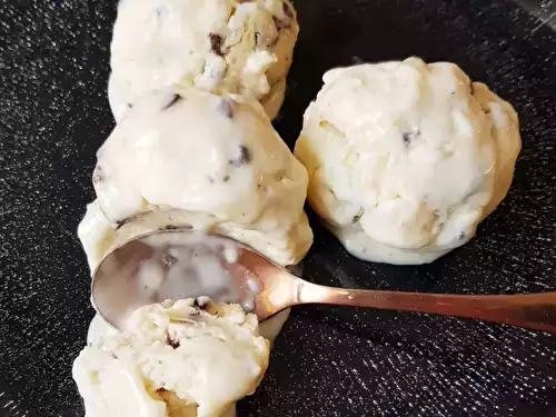 Glace cookie dough