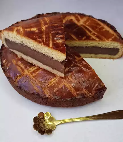 Gâteau basque au chocolat